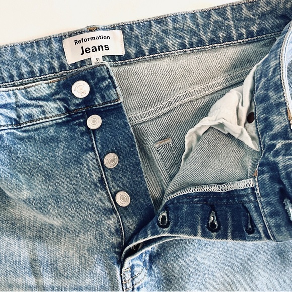 Reformation Denim - Reformation Cynthia Stretch High Rise Denim
